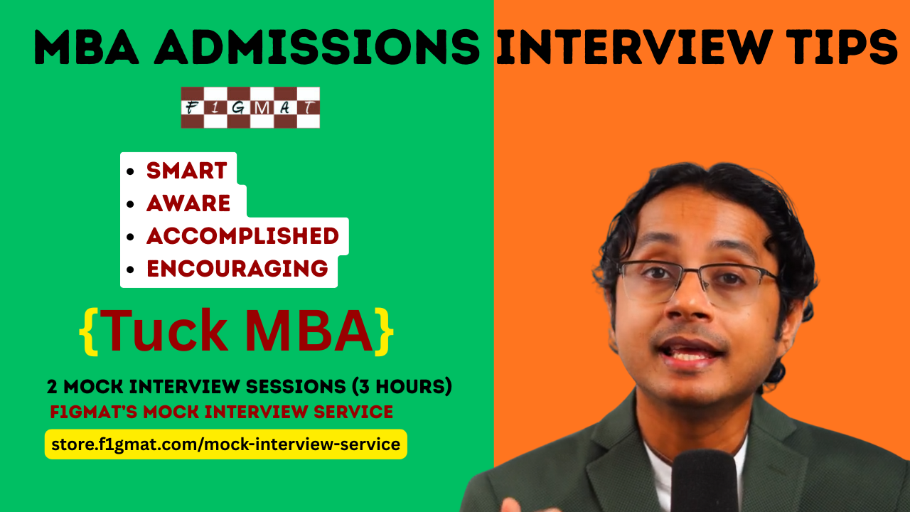 Tuck MBA Interview Preparation