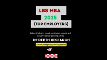 LBS MBA Top Employers 2025